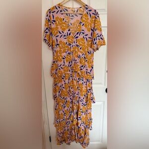 Anthropologie - Abel the Label ATL floral tiered maxi dress